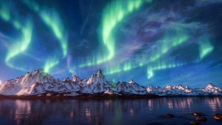 aurora یا همان پدیده‌ی شفق قطبی چیست؟